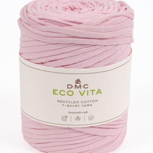 Hovedbilde Pink - Eco Vita, Recycled Cotton T-Shirt Yarn